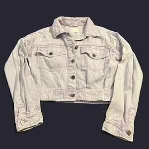 Perfect Light Weight, Lavendar, Full TIlt Jacket For Fall. Size Small